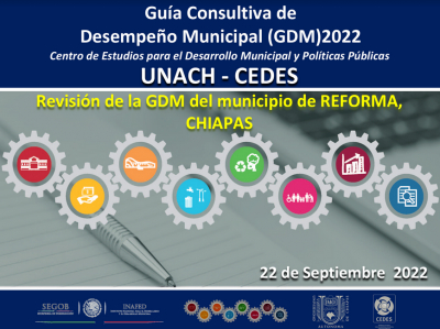 Revisión de la GDM 2022 del municipio de Reforma, Chiapas.