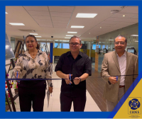 Se inauguró la exposición temporal de carteles “Disponibilidad y uso de tecnología en hogares del estado de Chiapas”.