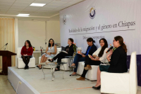 Participan expertos en el Conversatorio Realidades de la Migración y el Género en Chiapas realizado en la UNACH