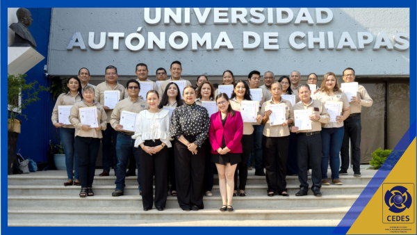 Secretaría General de la UNACH, primera unidad en certificarse en Legalidad y Prevención de la Corrupción con CONOCER