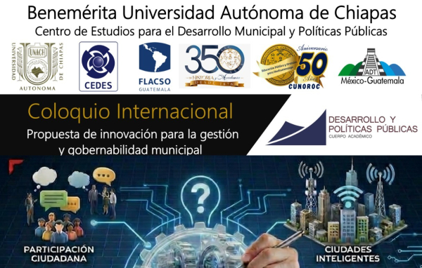 Coloquio Internacional “Propuesta de innovación para la gestión y gobernabilidad municipal”