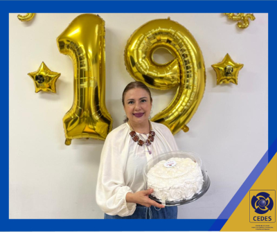Festejo con motivo del 19.º aniversario del Centro de Estudios para el Desarrollo Municipal y Políticas Públicas.