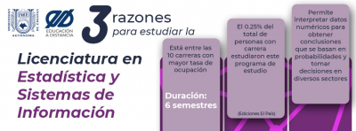 Licenciatura en Estadística y Sistemas de Información